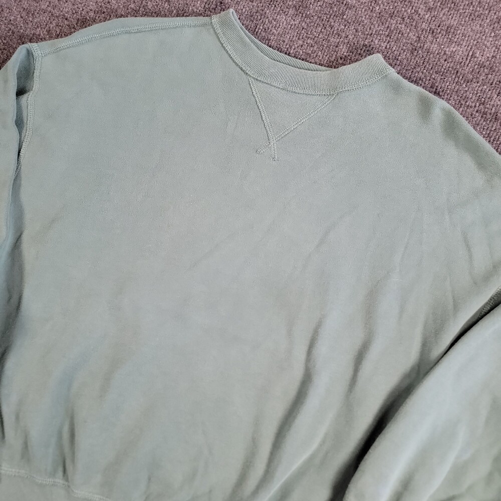 Abercrombie & Fitch Women Green Soft A&F Collection Crewneck Sweatshirt XSmall